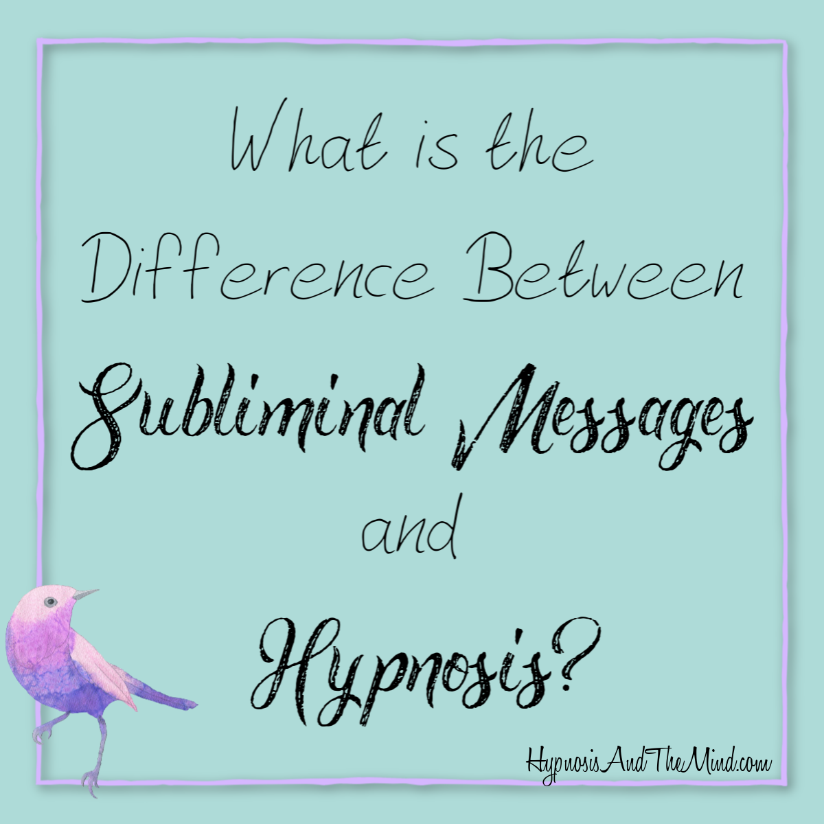 What is the Difference Between Subliminal Messages and Hypnosis